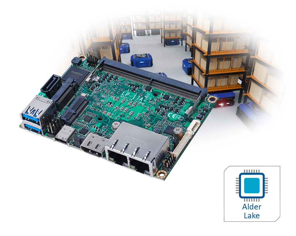 LP 17A Alder Lake Pico ITX Board