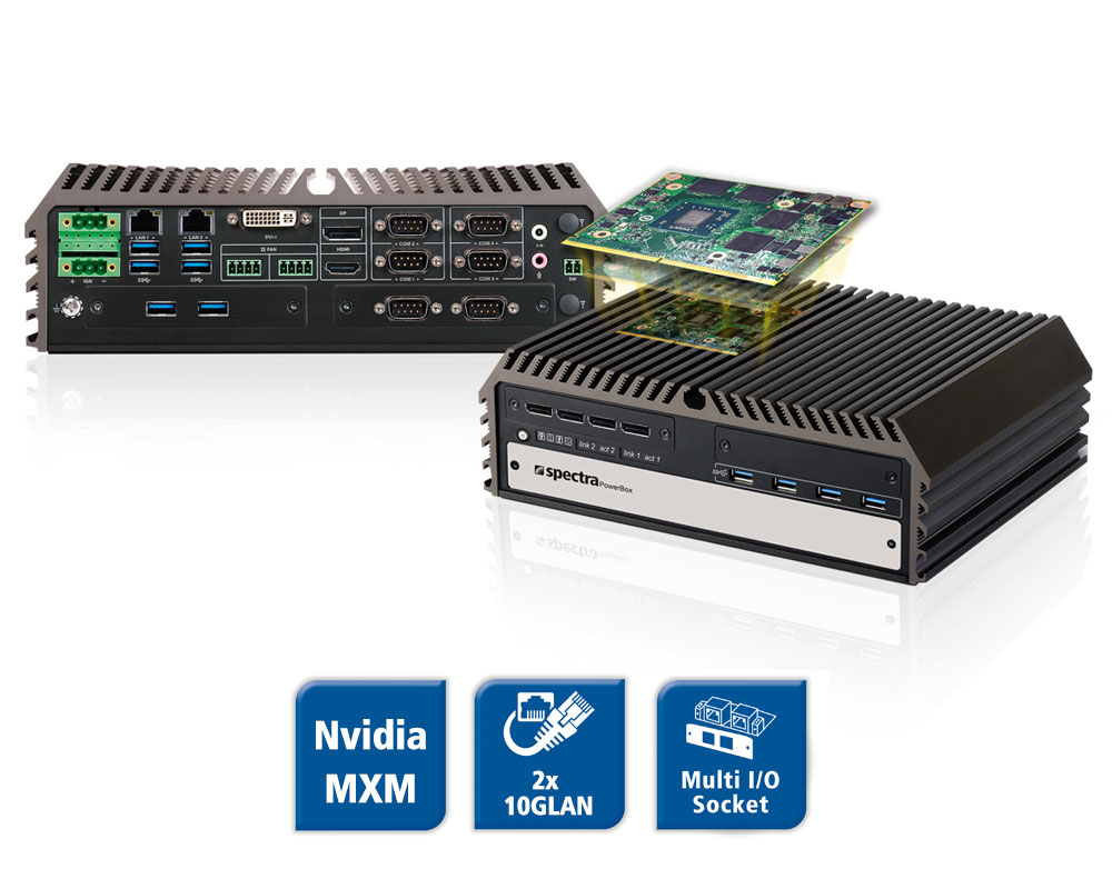 Spectra PowerBox 500 Mini PC for GPU Computing